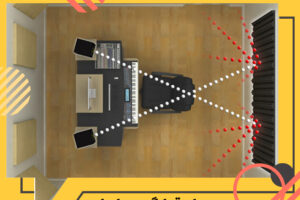 محل قرارگیری اپراتور و اسپیکرهای مانیتورینگ