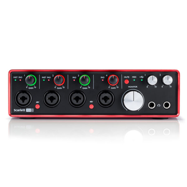 کارت صدا فوکوسرایت Focusrite Scarlett 18i8 G2