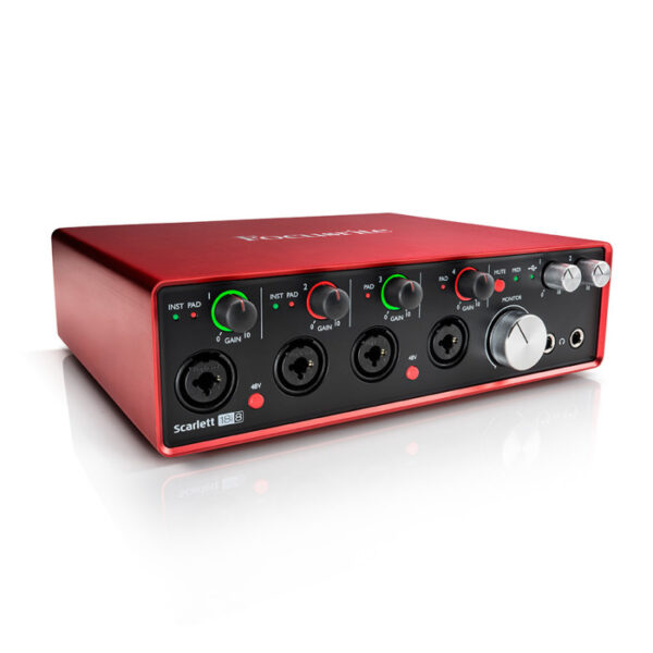 کارت صدا فوکوسرایت Focusrite Scarlett 18i8 G2