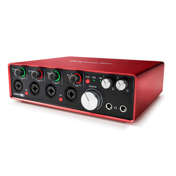 کارت صدا فوکوسرایت Focusrite Scarlett 18i8 G2