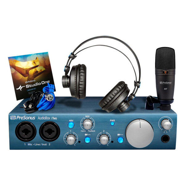 کارت صدا و پکیج پریسونوس Presonus AudioBox iTwo Studio