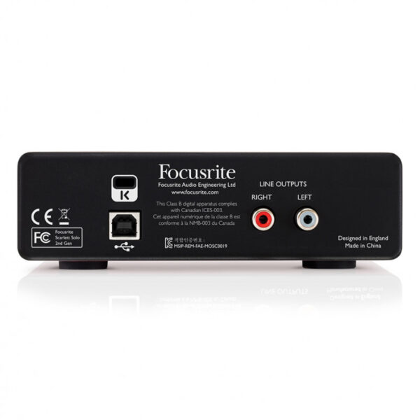 کارت صدا فوکوسرایت Focusrite Scarlett Solo G2