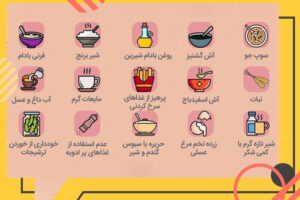 نکات تغذیه ای برای درمان گرفتگی صدا