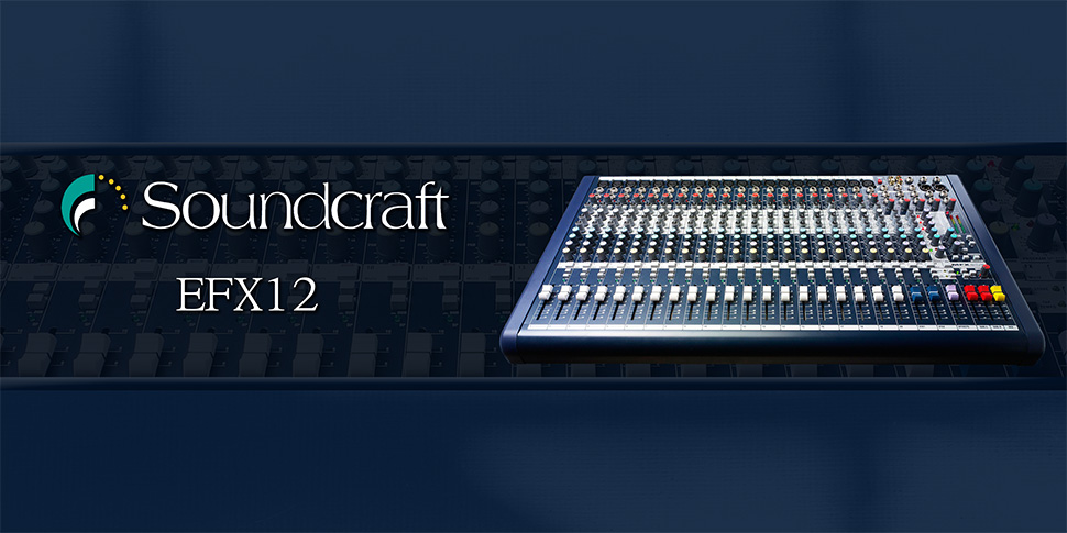 میکسر صدا سوندکرافت Soundcraft EFX12