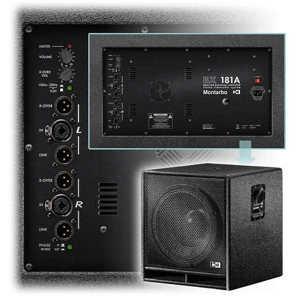 ساب ووفر اکتیو مونتاربو Montarbo BX181A