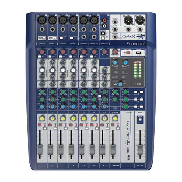 میکسر صدا سوندکرافت Soundcraft Signature 10