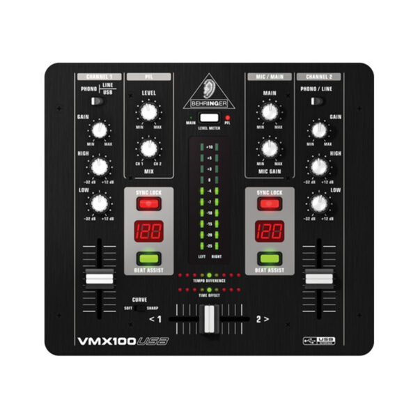 میکسر دی جی بهرینگر Behringer VMX100USB
