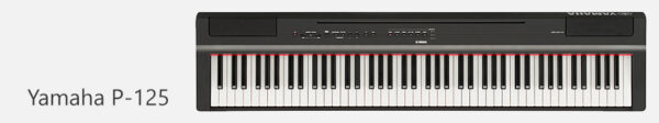 پیانو دیجیتال یاماها Yamaha P-125