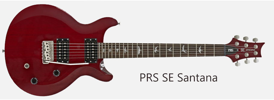 گیتار الکتریک پی آر اس PRS SE Santana Special Antique White گیتار الکتریک پی آر اس PRS SE Santana Special Antique White