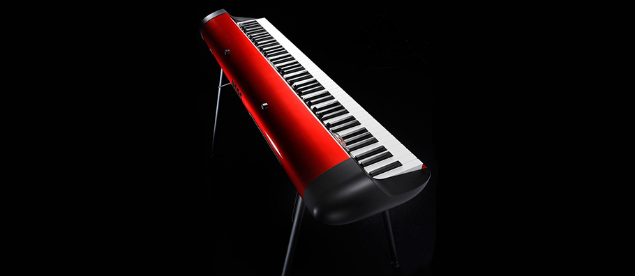 پیانو دیجیتال کرگ Korg SV-1 73-Metallic Red