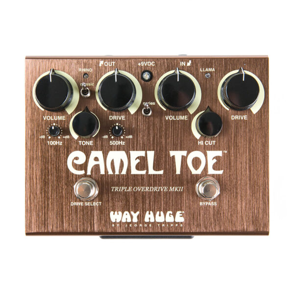افکت گیتار الکتریک دانلوپ Dunlop WHE209 Way Huge Camel Toe Triple Overdrive MKII