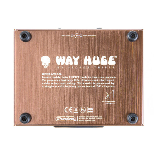 افکت گیتار الکتریک دانلوپ Dunlop WHE209 Way Huge Camel Toe Triple Overdrive MKII