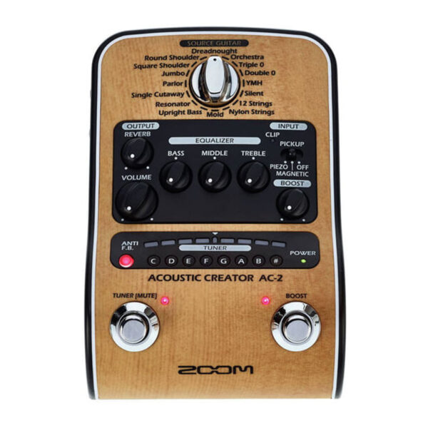 افکت گیتار الکتریک زوم ZOOM AC-2