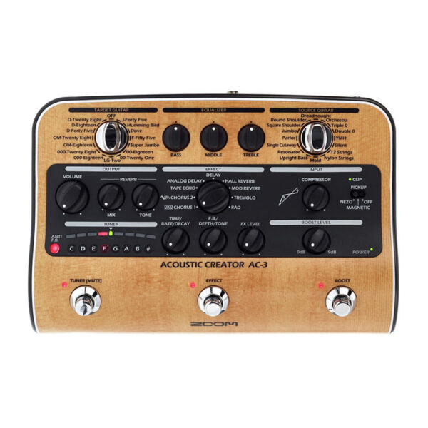 افکت گیتار الکتریک زوم ZOOM AC-3