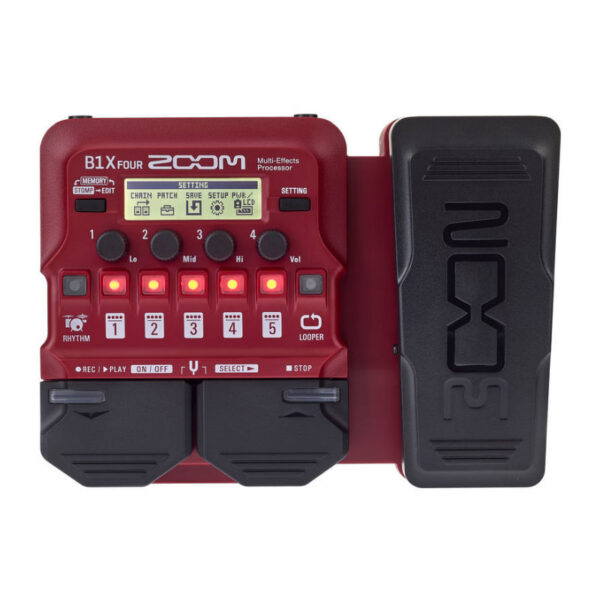 افکت گیتار الکتریک زوم Zoom B1X Four