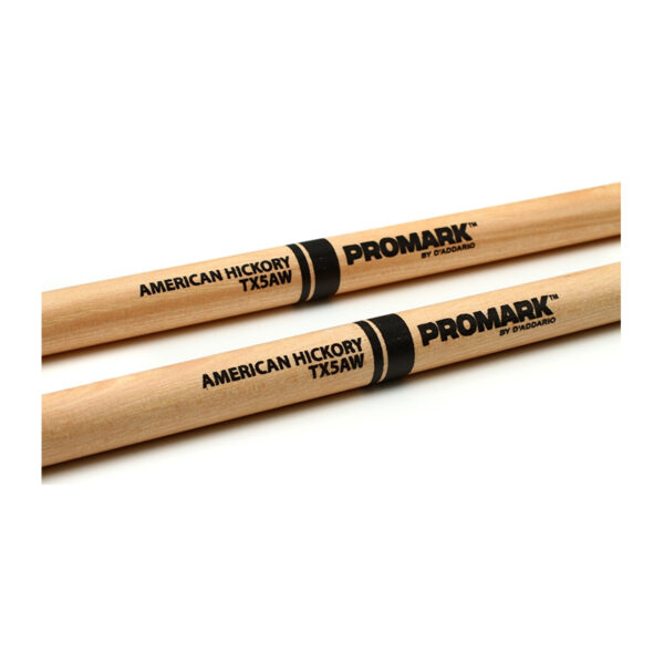 درام استیک پرومارک Promark TX5AW - 5A Wood Tip Hickory Drumsticks