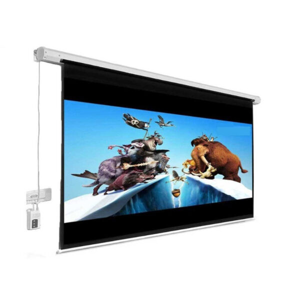 پرده نمایش اسکوپ Scope 250x250 Electric Projection Screen