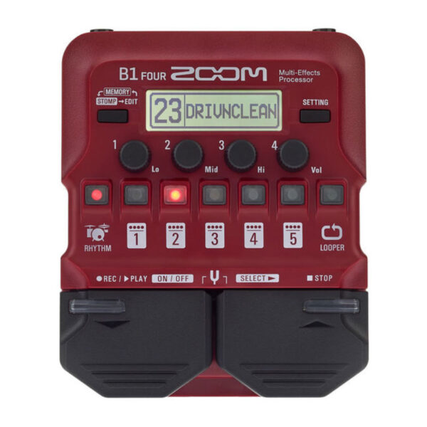 افکت گیتار الکتریک زوم Zoom B1 Four